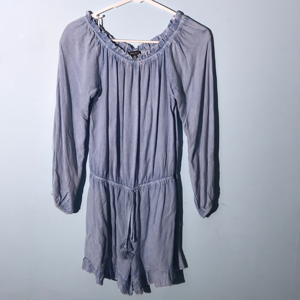 Baby Blue Romper